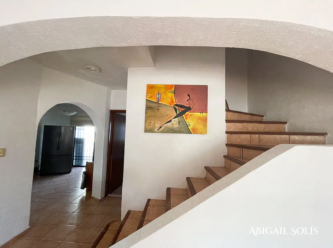 Stylish Staircase in Beautiful 4 Bedroom Santa Fe Plus Home