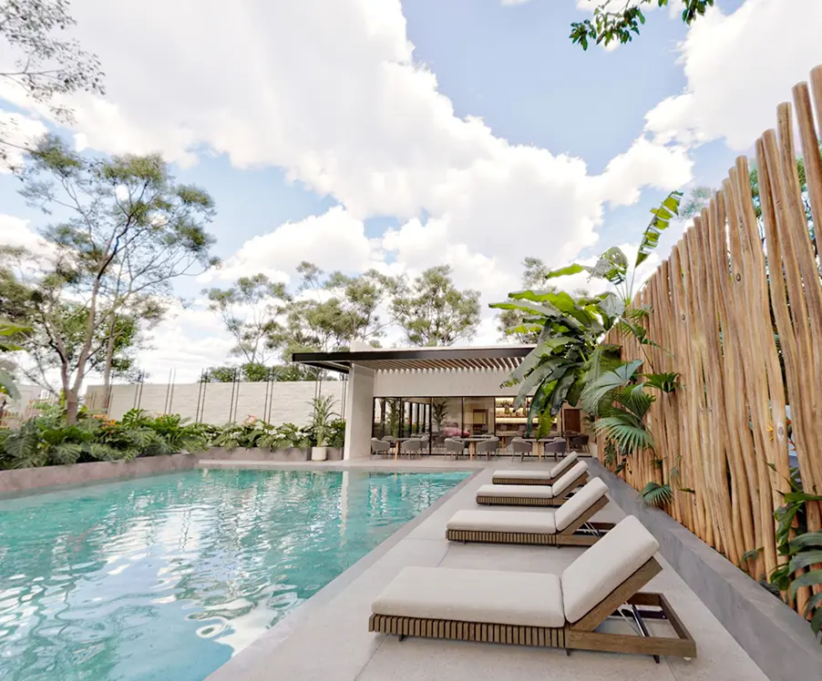 spacious-pool-cancun-residential-lots-huayacan
